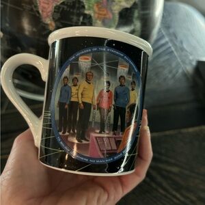 1986 Star Trek “Beam us down” collectors mug.